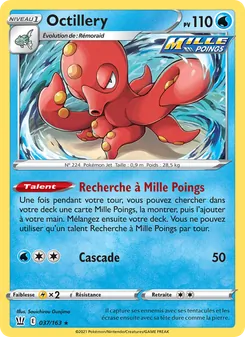 Carte Pokémon Octillery 37 — Styles de combat
