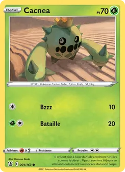Carte Pokémon Cacnea 4
