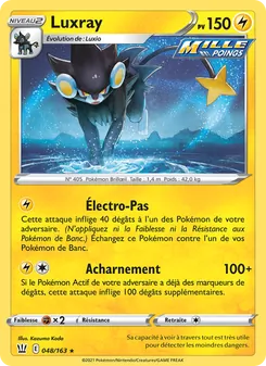 Carte Pokémon Luxray 48 — Styles de combat