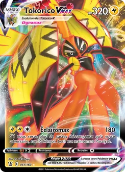 Carte Pokémon Tokorico VMAX 51 — Styles de combat