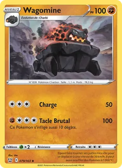 Carte Pokémon Wagomine 79 — Styles de combat