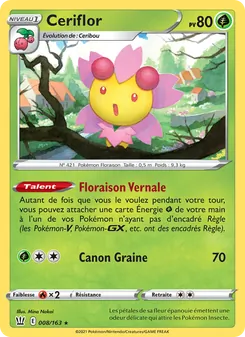 Carte Pokémon Ceriflor 8
