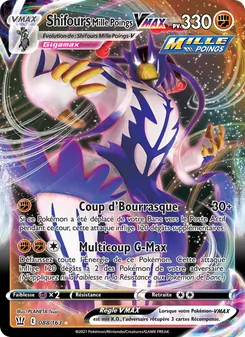 Carte Pokémon Shifours Mille Poings VMAX 88 — Styles de combat