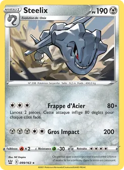 Carte Pokémon Steelix 99 — Styles de combat