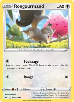 Carte Pokémon Rongourmand 127 — Règne de Glace