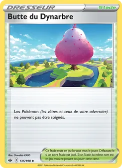 Carte Pokémon Butte du Dynarbre 135 — Règne de Glace