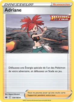 Carte Pokémon Adriane 139 — Règne de Glace