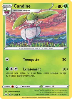 Carte Pokémon Candine 14 — Règne de Glace