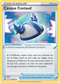 Carte Pokémon Casque Costaud 152 — Règne de Glace