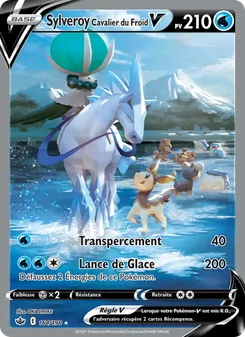Carte Pokémon Sylveroy Cavalier du Froid V 164 — Règne de Glace
