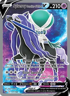 Carte Pokémon Sylveroy Cavalier d'Effroi V 171 — Règne de Glace