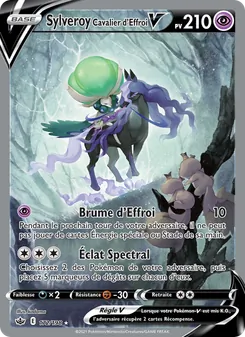 Carte Pokémon Sylveroy Cavalier d'Effroi V 172 — Règne de Glace