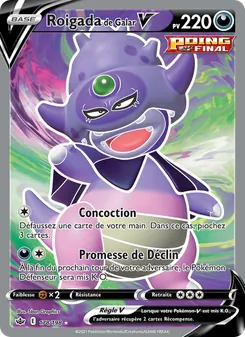 Carte Pokémon Roigada de Galar V 178 — Règne de Glace