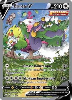 Carte Pokémon Boréas V 185 — Règne de Glace