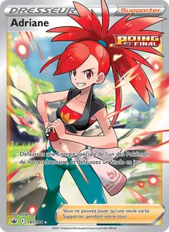 Carte Pokémon Adriane 191 — Règne de Glace