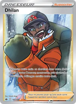Carte Pokémon Dhilan 197 — Règne de Glace