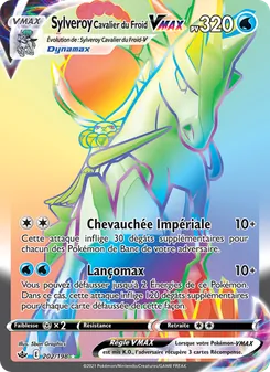 Carte Pokémon Sylveroy Cavalier du Froid VMAX 202 — Règne de Glace