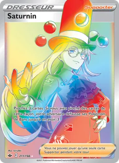 Carte Pokémon Saturnin 211 — Règne de Glace