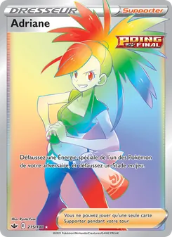 Carte Pokémon Adriane 215 — Règne de Glace