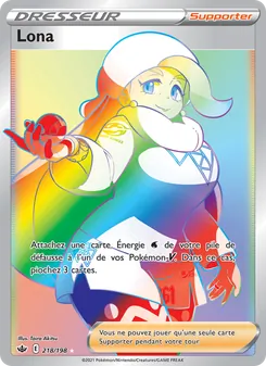 Carte Pokémon Lona 218 — Règne de Glace