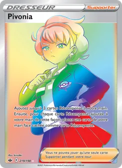 Carte Pokémon Pivonia 219 — Règne de Glace