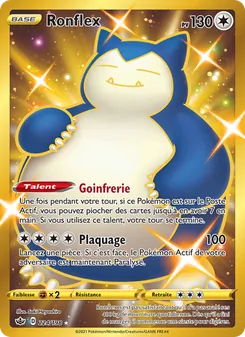 Carte Pokémon Ronflex 224 — Règne de Glace