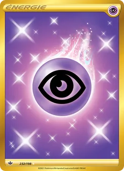Carte Pokémon Énergie Psy 232 — Règne de Glace