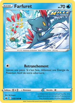 Carte Pokémon Farfuret 30 — Règne de Glace