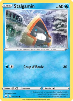 Carte Pokémon Stalgamin 35 — Règne de Glace