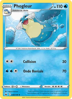 Carte Pokémon Phogleur 38 — Règne de Glace