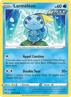 Carte Pokémon Larméléon 41 — Règne de Glace