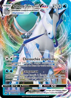 Carte Pokémon Sylveroy Cavalier du Froid VMAX 46 — Règne de Glace