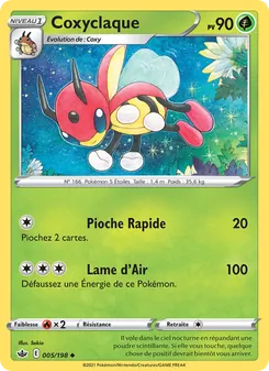 Carte Pokémon Coxyclaque 5 — Règne de Glace
