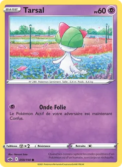 Carte Pokémon Tarsal 59 — Règne de Glace