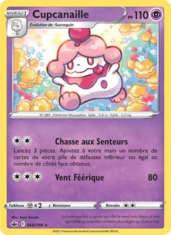 Carte Pokémon Cupcanaille 68 — Règne de Glace