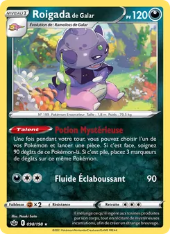 Carte Pokémon Roigada de Galar 98 — Règne de Glace