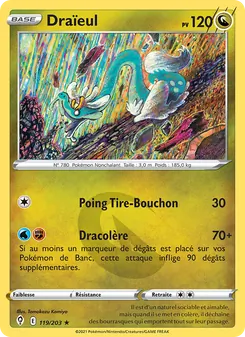 Carte Pokémon Draïeul 119 — Évolution Céleste