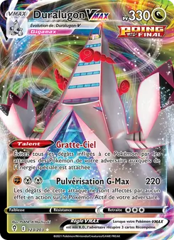 Carte Pokémon Duralugon VMAX 123 — Évolution Céleste