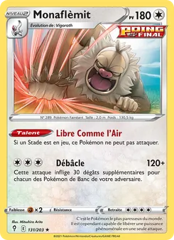 Carte Pokémon Monaflèmit 131 — Évolution Céleste