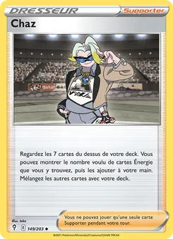 Carte Pokémon Chaz 149 — Évolution Céleste