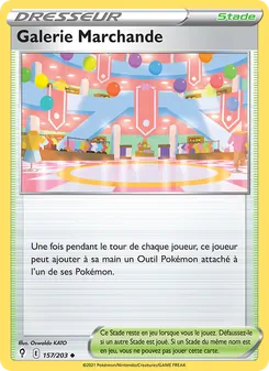 Carte Pokémon Galerie Marchande 157 — Évolution Céleste