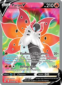 Carte Pokémon Pyrax V 170 — Évolution Céleste