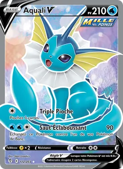 Carte Pokémon Aquali V 172 — Évolution Céleste