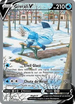 Carte Pokémon Givrali V 175 — Évolution Céleste