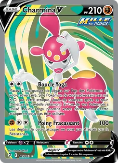Carte Pokémon Charmina V 185 — Évolution Céleste