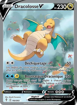 Carte Pokémon Dracolosse V 192 — Évolution Céleste