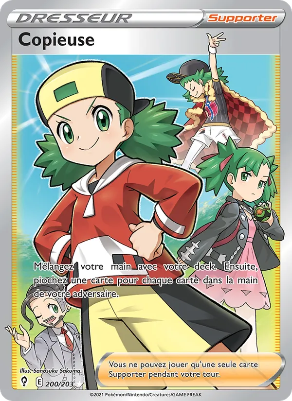 Carte Pokémon Copieuse 200/203 de l'extension Évolution Céleste