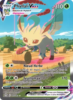 Carte Pokémon Phyllali VMAX 205 — Évolution Céleste