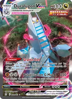 Carte Pokémon Duralugon VMAX 220 — Évolution Céleste