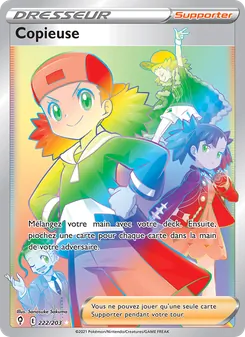 Carte Pokémon Copieuse 222 — Évolution Céleste
